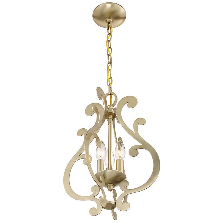Image 4 Lombard 3-Light Pendant in Noble Brass more views
