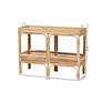Lombok 39 1/4" Wide Natural Brown Rattan Console Table