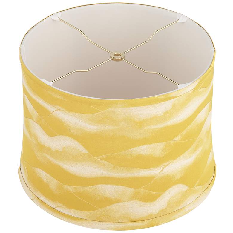 Image 4 Lommel Gold Softback Drum Lamp Shade 13x14x10 (Spider) more views