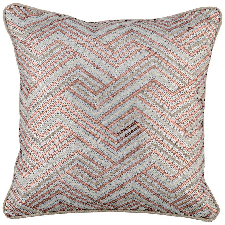 Image 1 Lona Multi-Color 18 inch Square Decorative Pillow