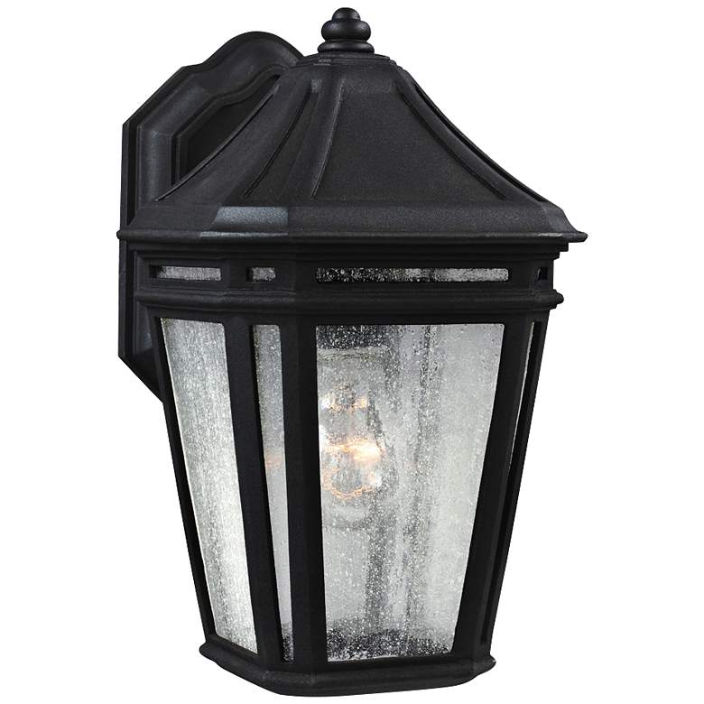 Image 1 Londontowne 11 1/4 inch High Black Outdoor Wall Light