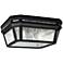 Londontowne 11 3/4" High Black Outdoor Ceiling Light