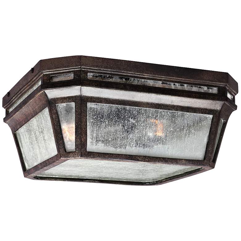 Image 1 Londontowne 11 3/4 inch High Chestnut Outdoor Ceiling Light