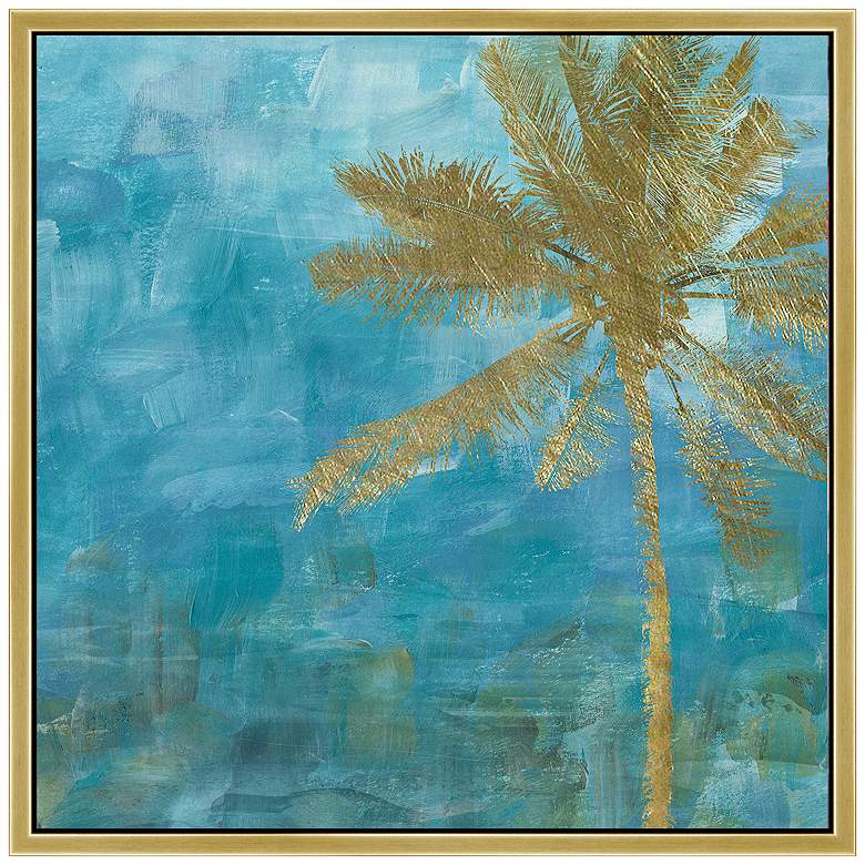 Image 1 Lone Palm 36 In. by 36 In. Framed Art