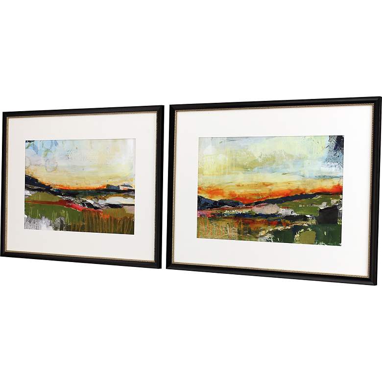 Image 4 Long Way Home I 34 inch High 2-Piece Framed Giclee Wall Art Set more views
