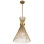 4_Longfellow 1-Light Pendant in Burnished Brass more views