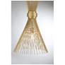 5_Longfellow 1-Light Pendant in Burnished Brass more views