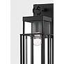 3_Longport 15 1/2" High Textured Black Outdoor Wall Light more views