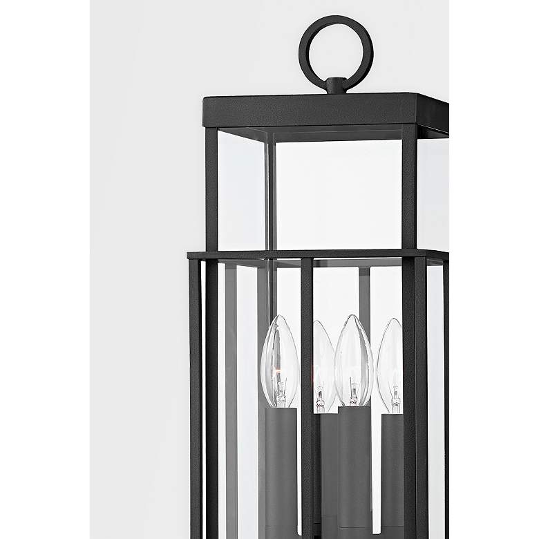 Image 3 Longport 21 1/4" High Textured Black Outdoor Post Light more views