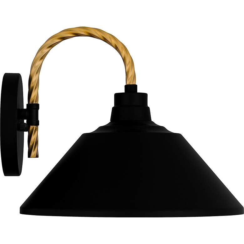 Image 6 Longshore 1-Light Matte Black Outdoor Wall Lantern more views