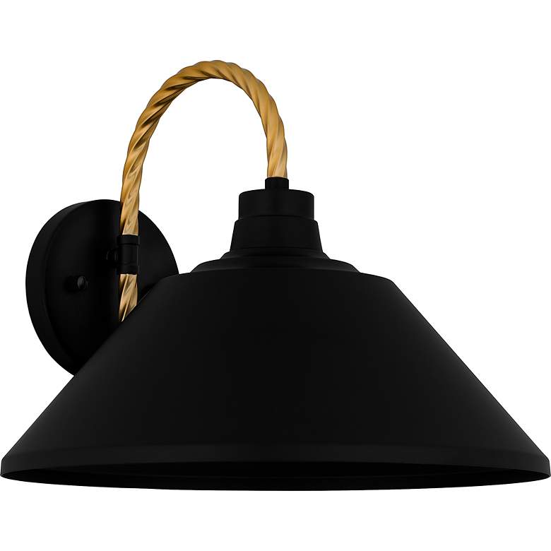 Image 4 Longshore 1-Light Matte Black Outdoor Wall Lantern more views