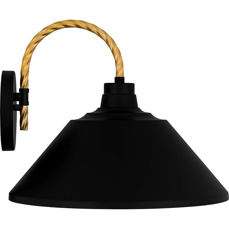 Image 6 Longshore 1-Light Matte Black Outdoor Wall Lantern more views