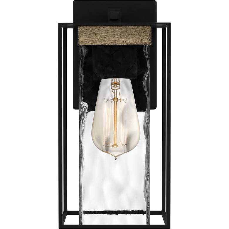 Image 3 Longwood 1-Light Matte Black Outdoor Wall Lantern more views