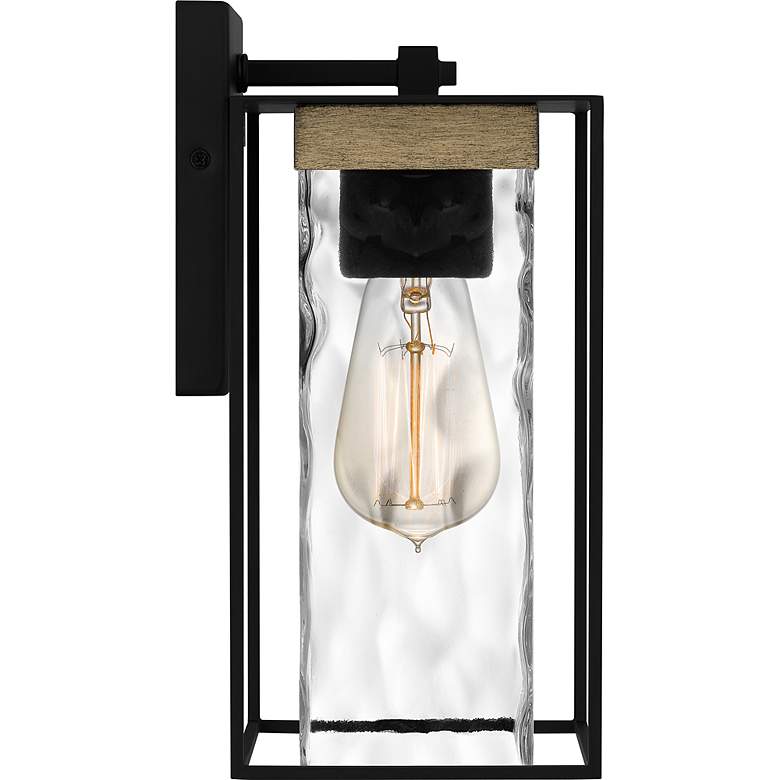 Image 4 Longwood 1-Light Matte Black Outdoor Wall Lantern more views