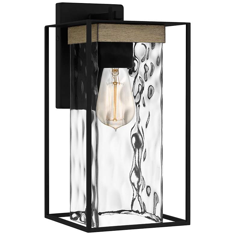 Image 2 Longwood 1-Light Matte Black Outdoor Wall Lantern