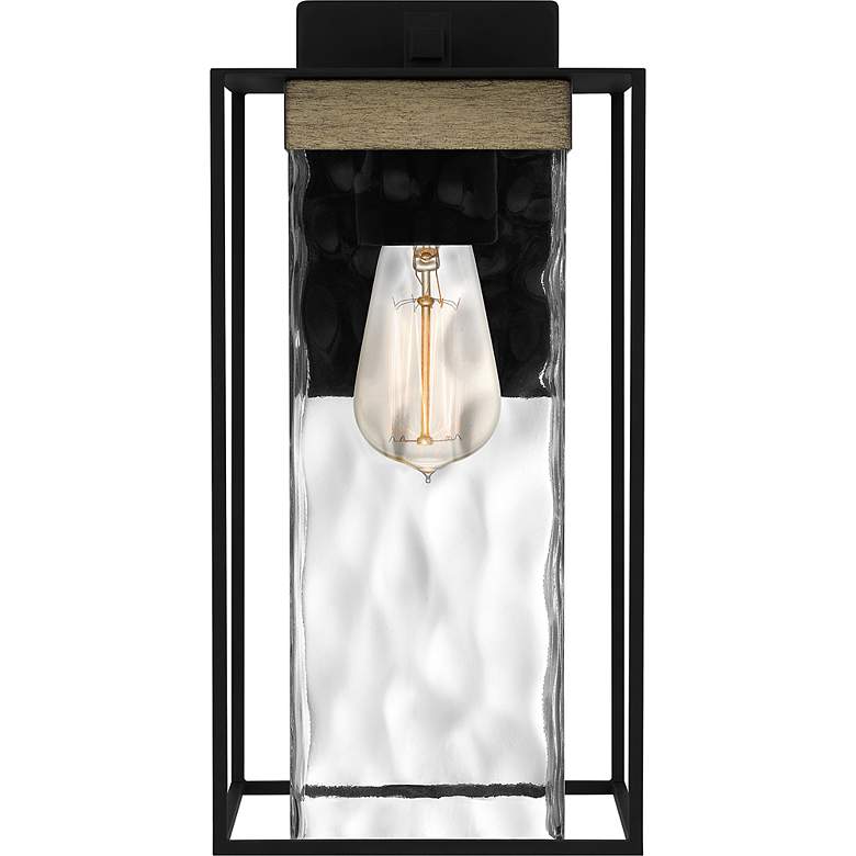 Image 3 Longwood 1-Light Matte Black Outdoor Wall Lantern more views