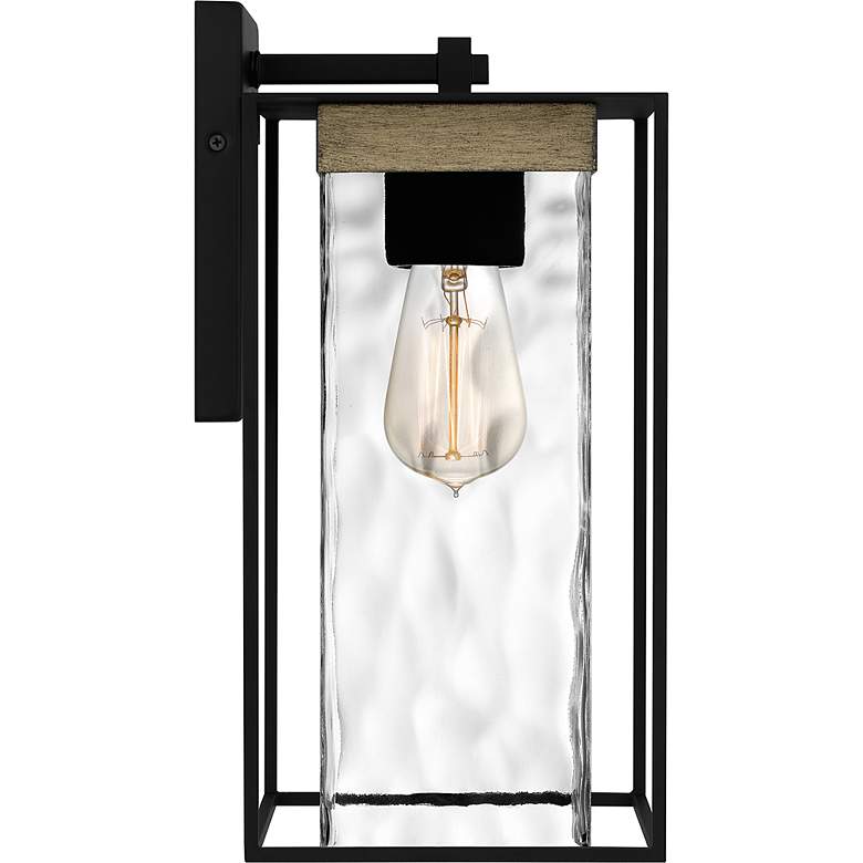 Image 4 Longwood 1-Light Matte Black Outdoor Wall Lantern more views