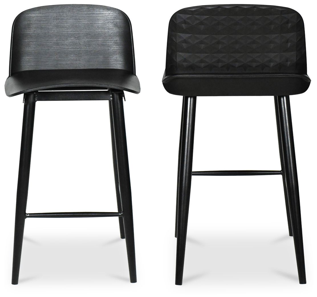 Thumbnail3 of Looey Counter Stool Black - Set Of Two more views