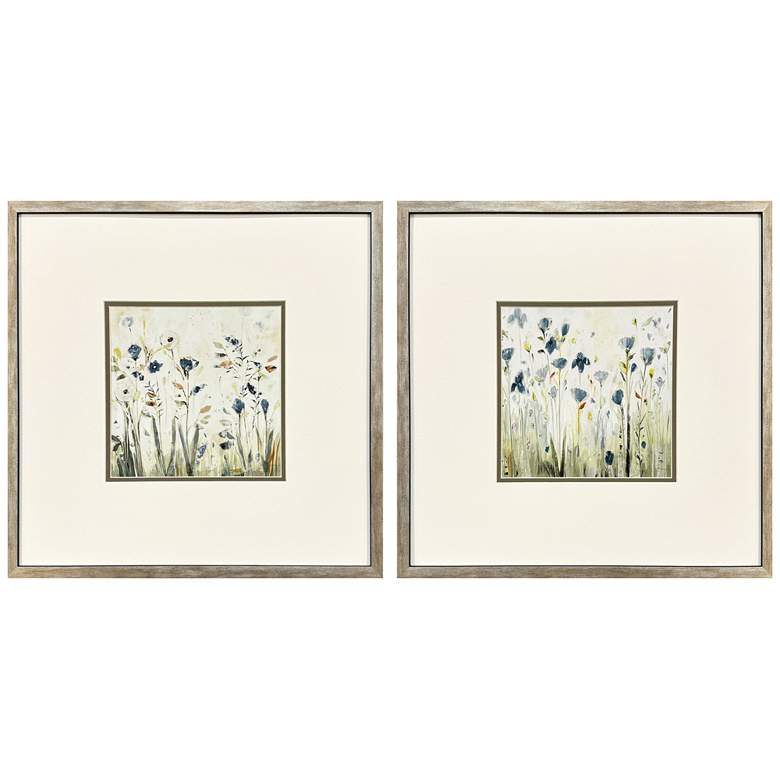 Image 1 Looking for Sparrows 19"W x 19"H Framed Art Set of 2