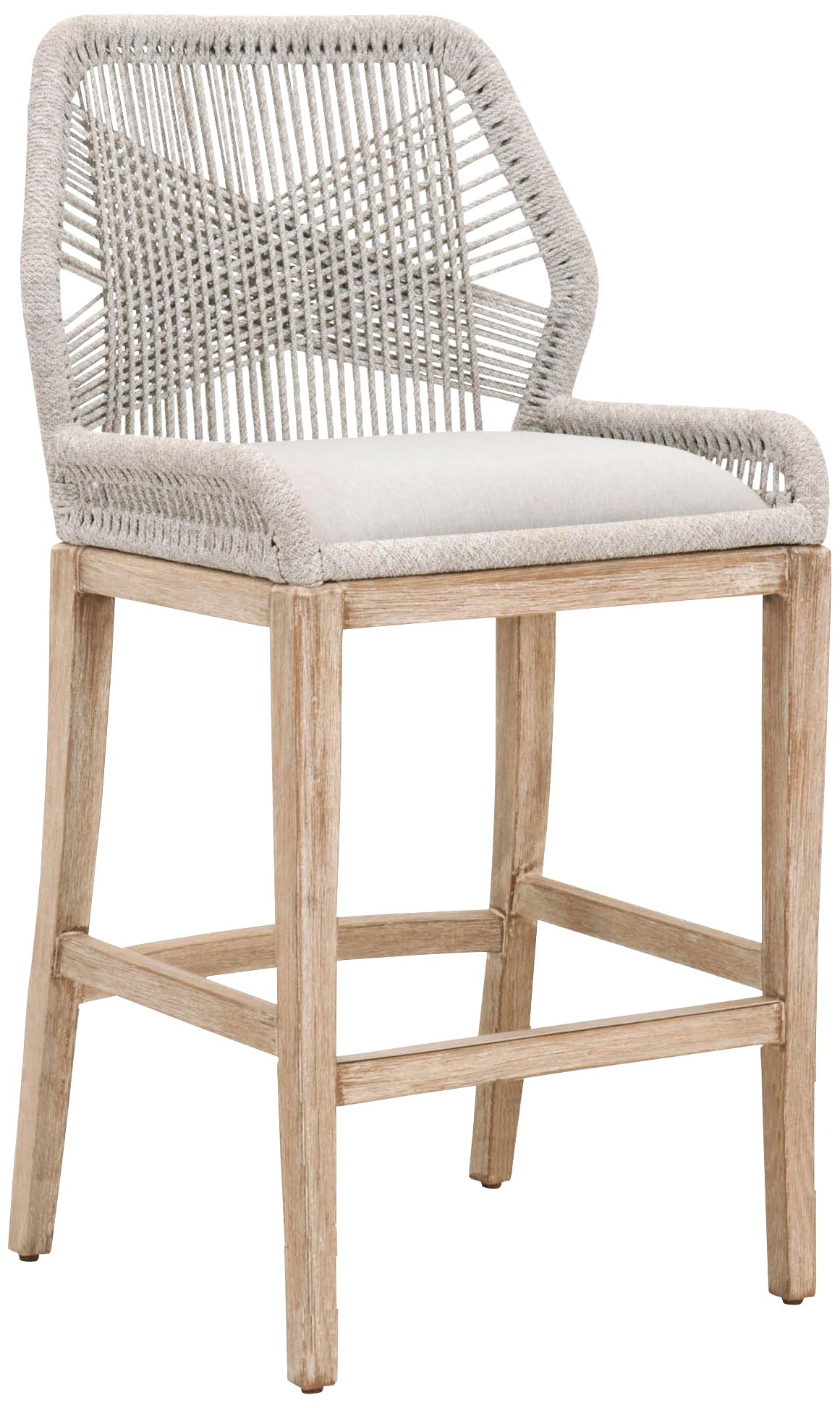 Gray and 2025 white bar stools