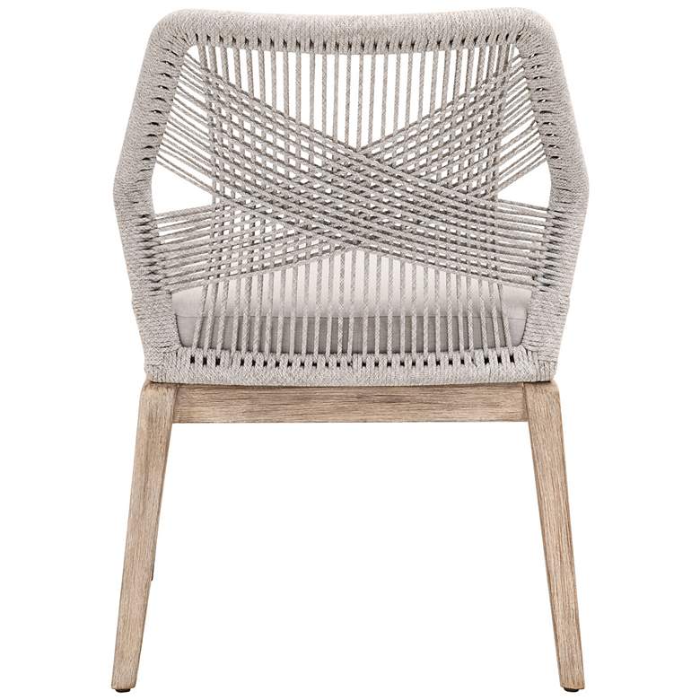 Image 5 Loom Taupe and White Rope Dining Chair more views