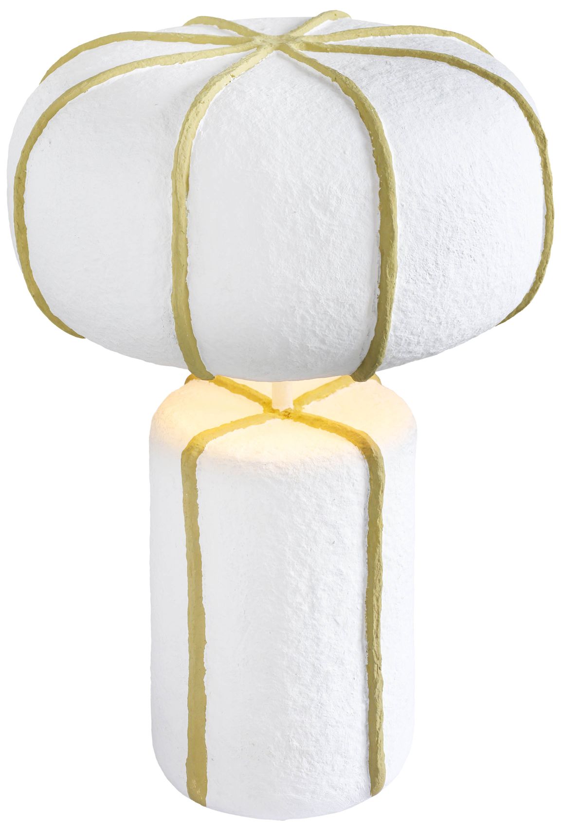 Image 5 Looma Cotton Mache Table Lamp more views