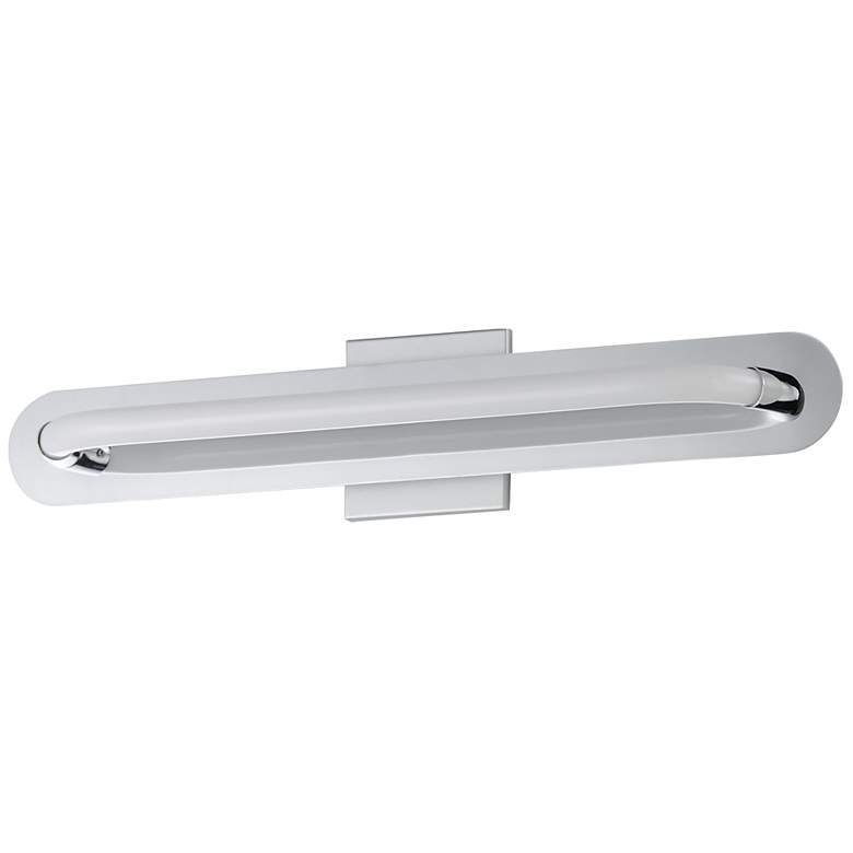 Image 2 Loop 24" LED Wall Sconce Polished Chrome