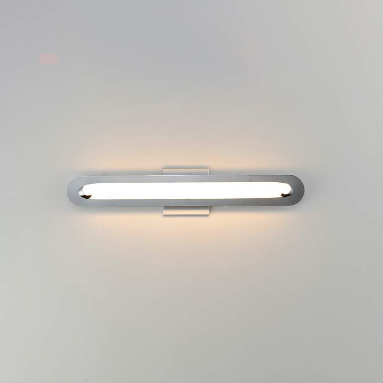 Image 1 Loop 24" LED Wall Sconce Polished Chrome