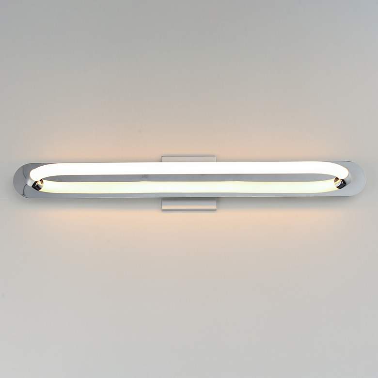 Image 1 Loop 30" LED Wall Sconce Polished Chrome