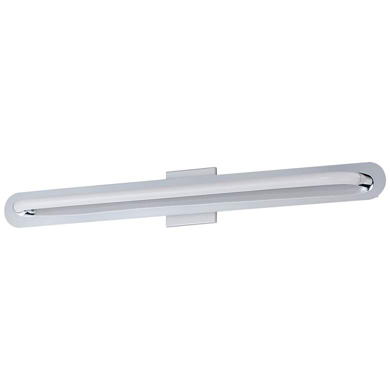 Image 2 Loop 36" LED Wall Sconce Polished Chrome