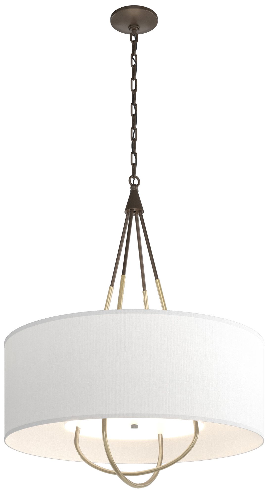 Loop Pendant - Bronze - Modern Brass - Anna Shade - Made to Order