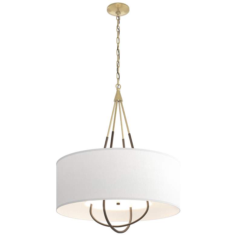 Image 1 Loop Pendant - Modern Brass - Bronze - Anna Shade