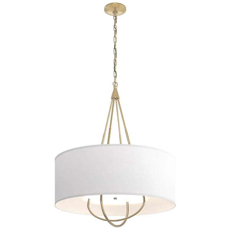 Image 1 Loop Pendant - Modern Brass - Modern Brass - Anna Shade