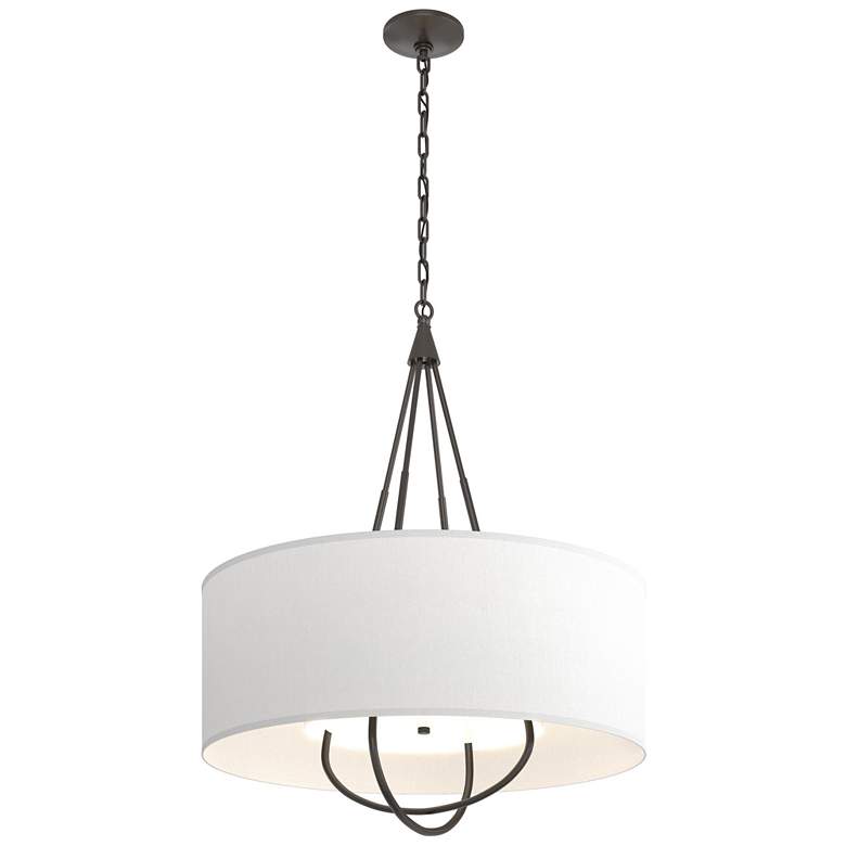 Image 1 Loop Pendant - Oil Rubbed Bronze - Oil Rubbed Bronze - Anna Shade