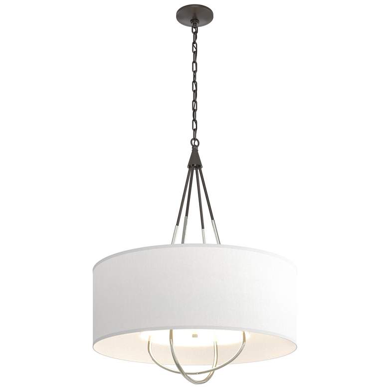 Image 1 Loop Pendant - Oil Rubbed Bronze - Sterling - Anna Shade