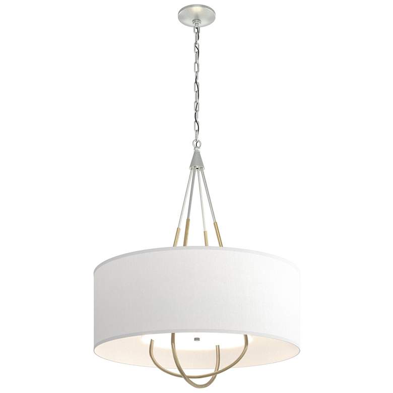 Image 1 Loop Pendant - Platinum - Modern Brass - Anna Shade