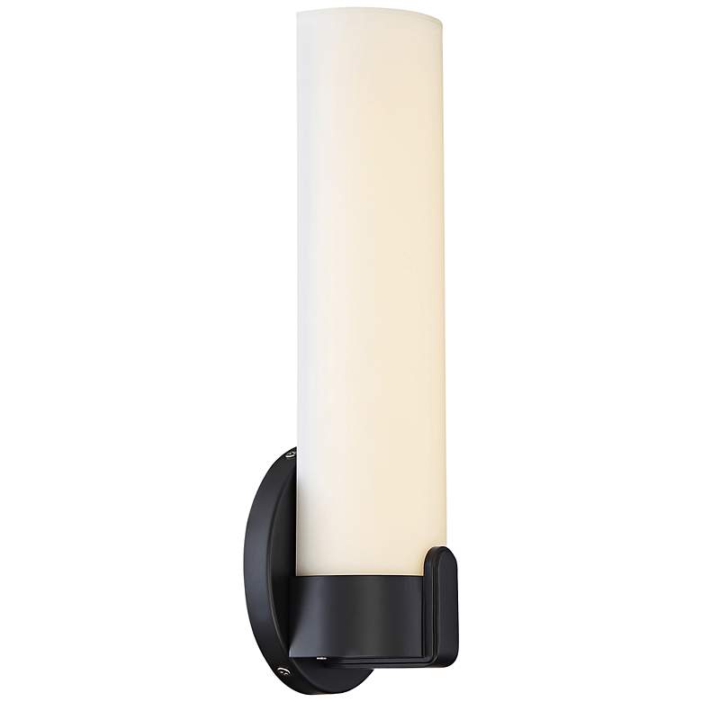 Image 1 Loop; Single LED Wall Sconce; Aged Bronze Finish