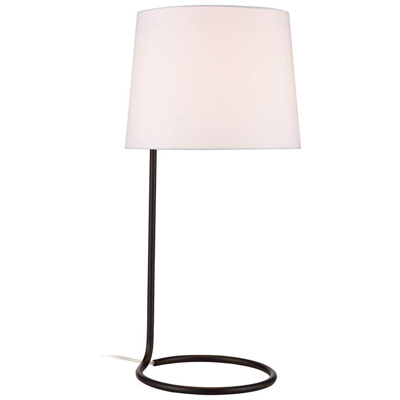 Image 1 Loophole 29" High 1-Light Table Lamp - Oiled Bronze - Includes LED Bul