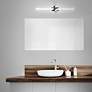 6_Loophole 34"H x 3.13"W 1-Light Bath Vanity & Wall Light in Bl more views