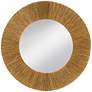 1_Lopez Natural Brown Rope 44" Oversized Round Wall Mirror
