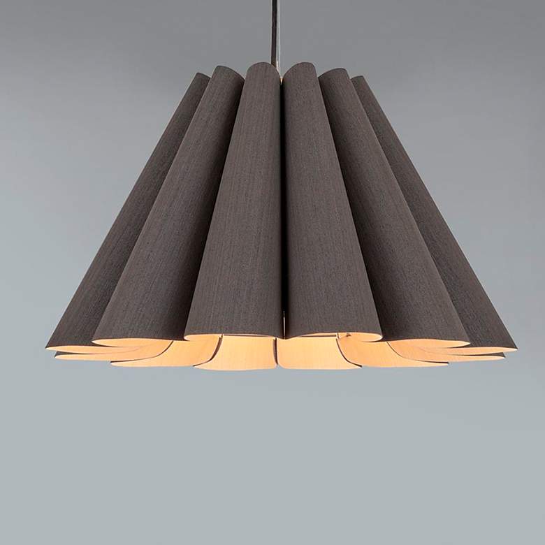 Image 1 Lora Pendant WEP Light Collection - Black Finish - Ebony