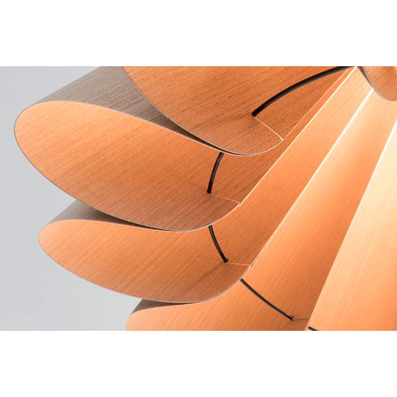 Image 4 Lora Pendant WEP Light Collection - Black Finish - Grey Oak more views