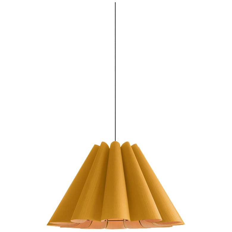 Image 1 Lora Pendant WEP Light Collection - Black Finish - Ocher