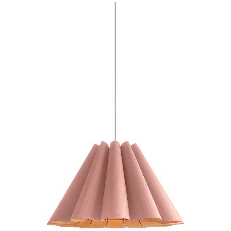 Image 1 Lora Pendant WEP Light Collection - Black Finish - Rose