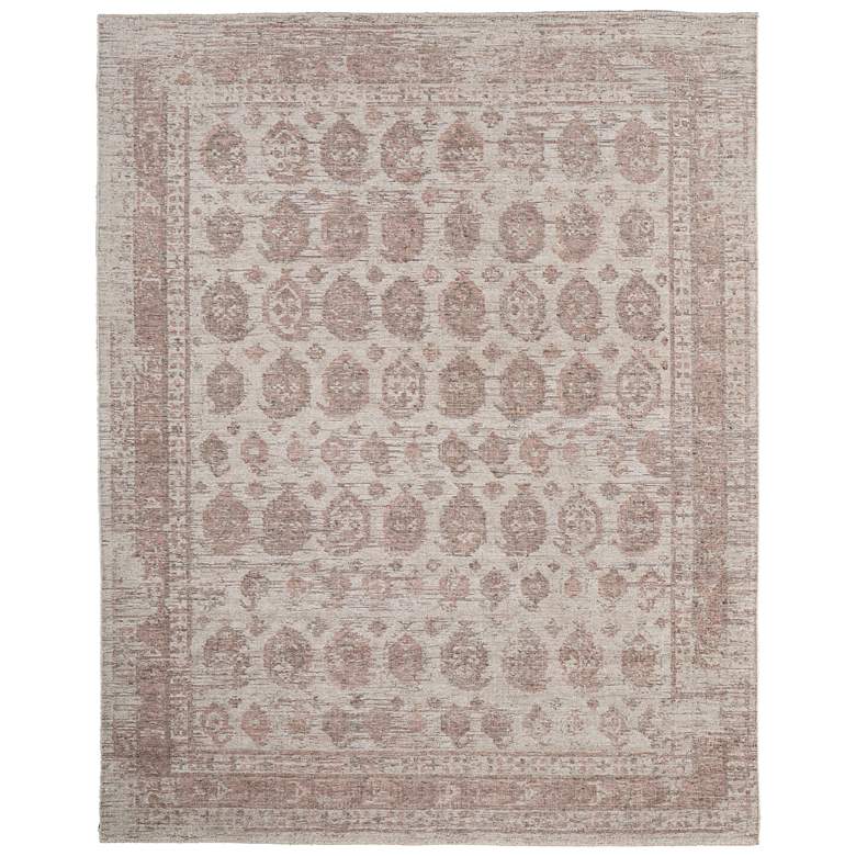 Image 1 Loralai Transitional Distressed Hand Woven Red Area Rug 8A66F