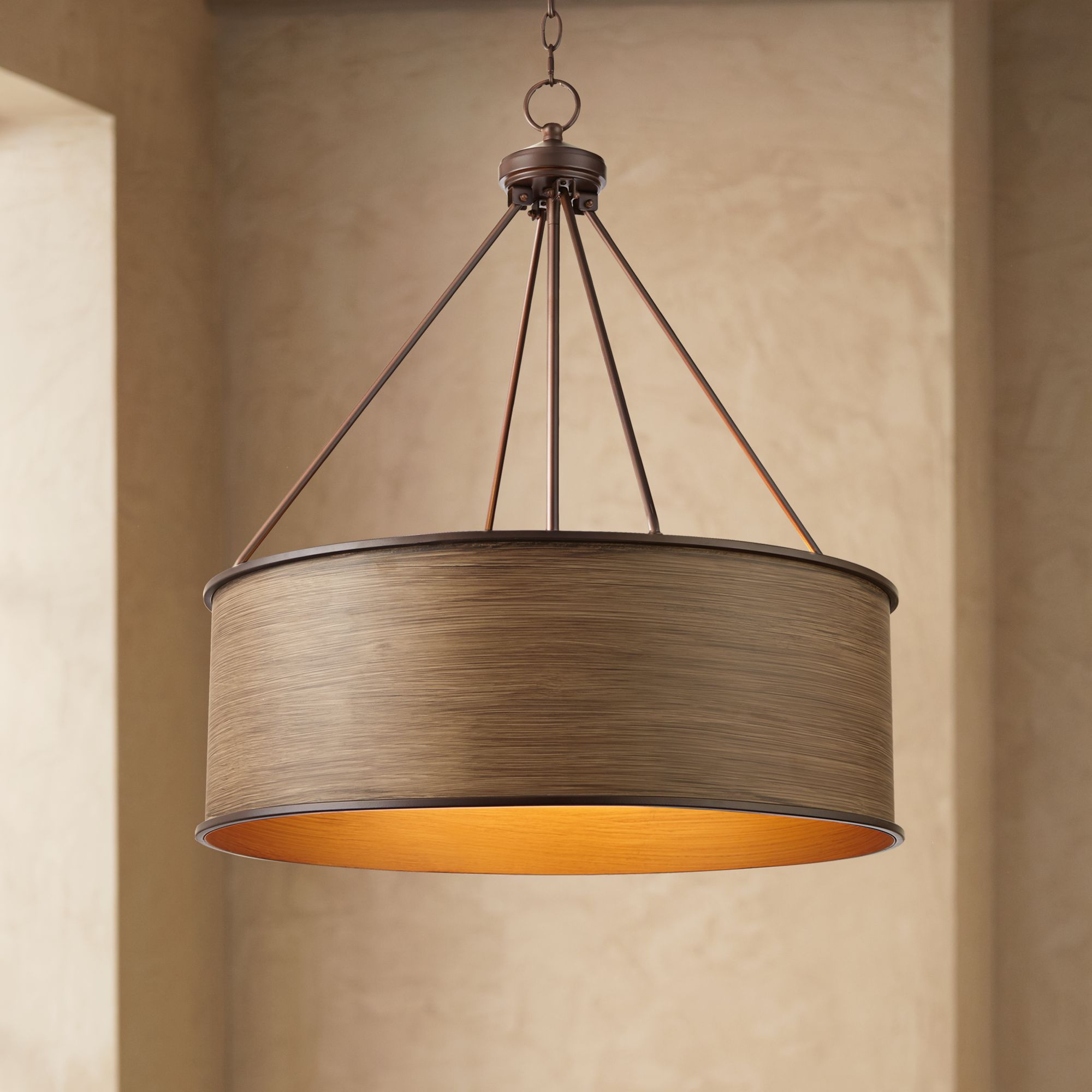 drum light pendant