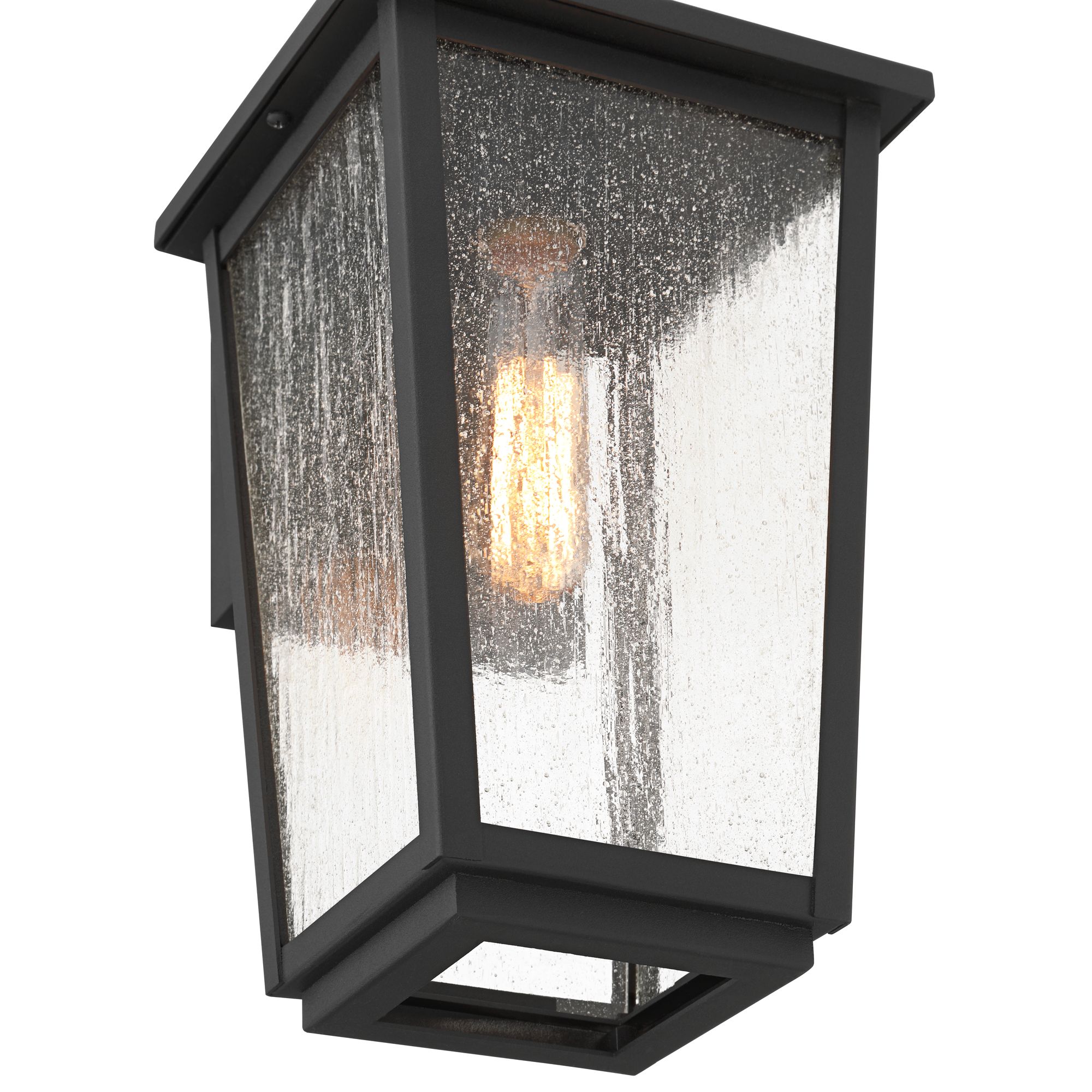 Image 4 Loren 16 1/4" High Sand Black Outdoor Wall Light more views