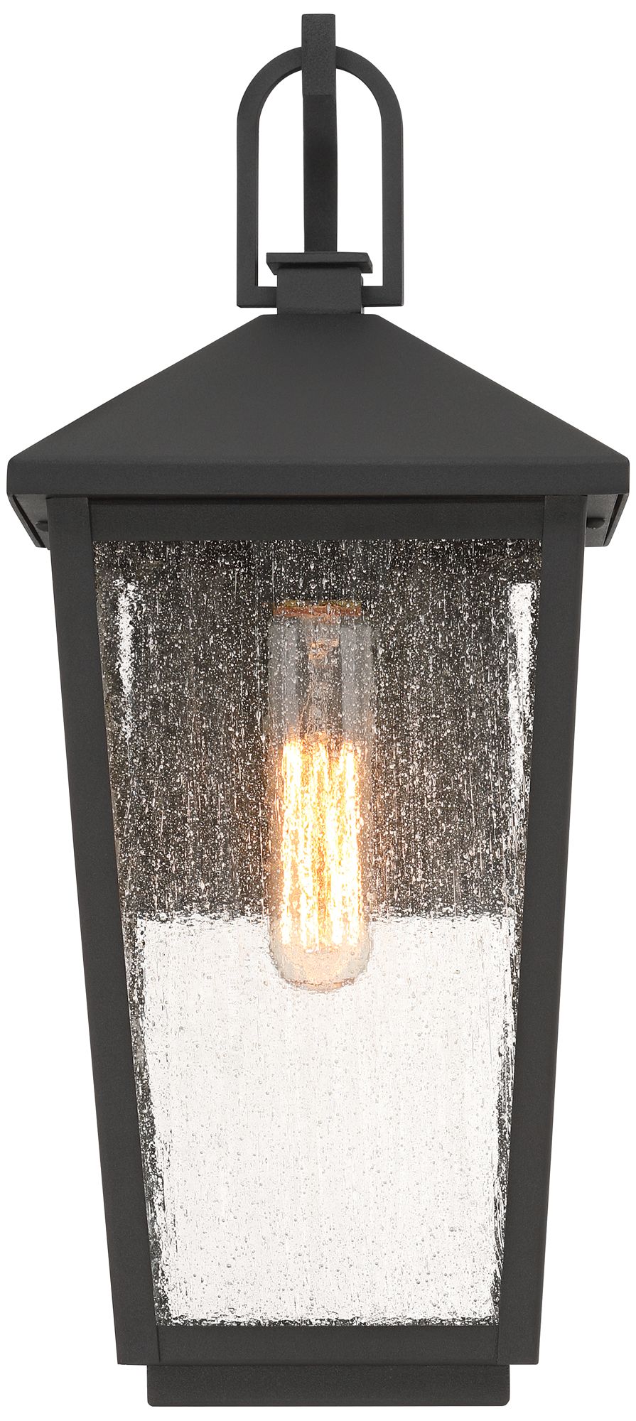 Image 5 Loren 16 1/4" High Sand Black Outdoor Wall Light more views