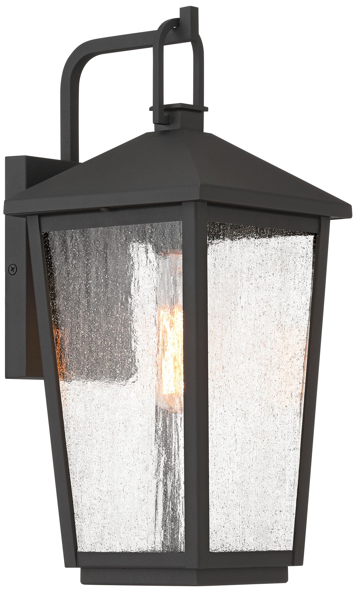 Image 6 Loren 16 1/4" High Sand Black Outdoor Wall Light more views