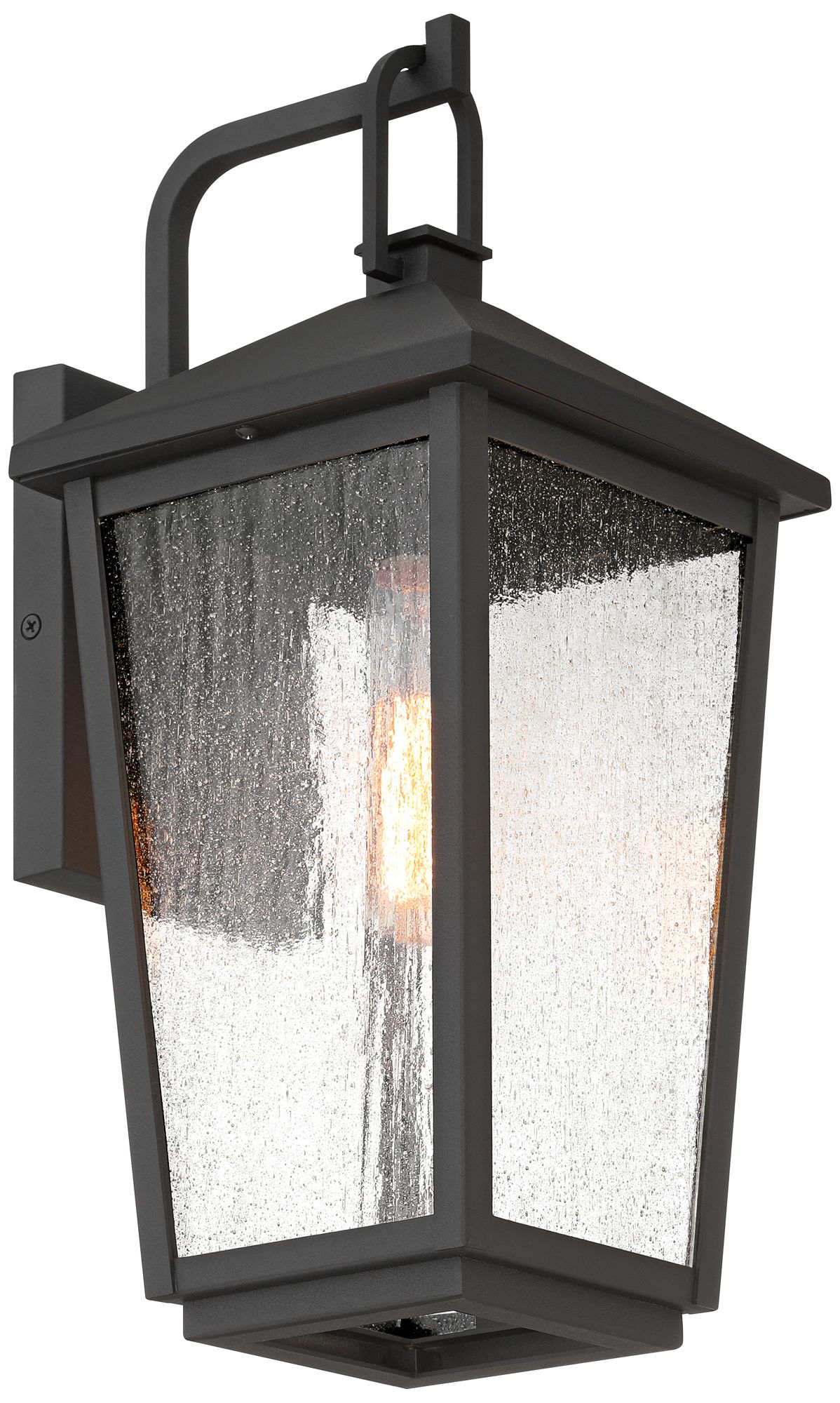 Image 7 Loren 16 1/4" High Sand Black Outdoor Wall Light more views